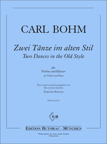 Cover - Bohm, Zwei Tänze im alten Stil